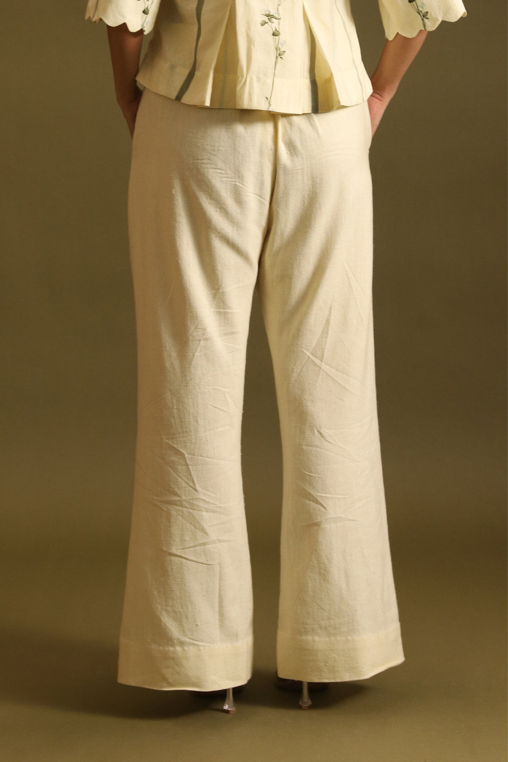 Butter yellow pants