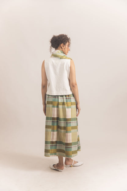 Edith Jacket set White