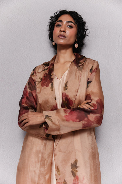 Cattleya trench beige set