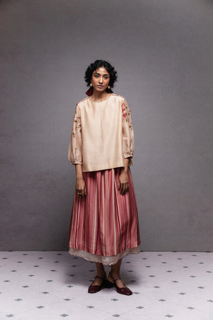 Yasmin skirt beige