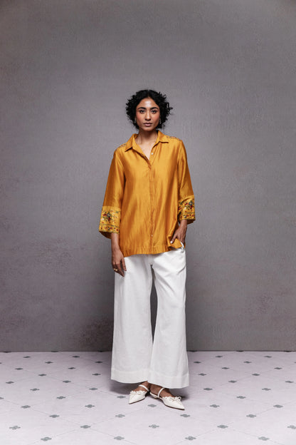 Raha shirt mustard