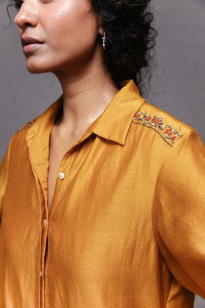 Raha shirt mustard
