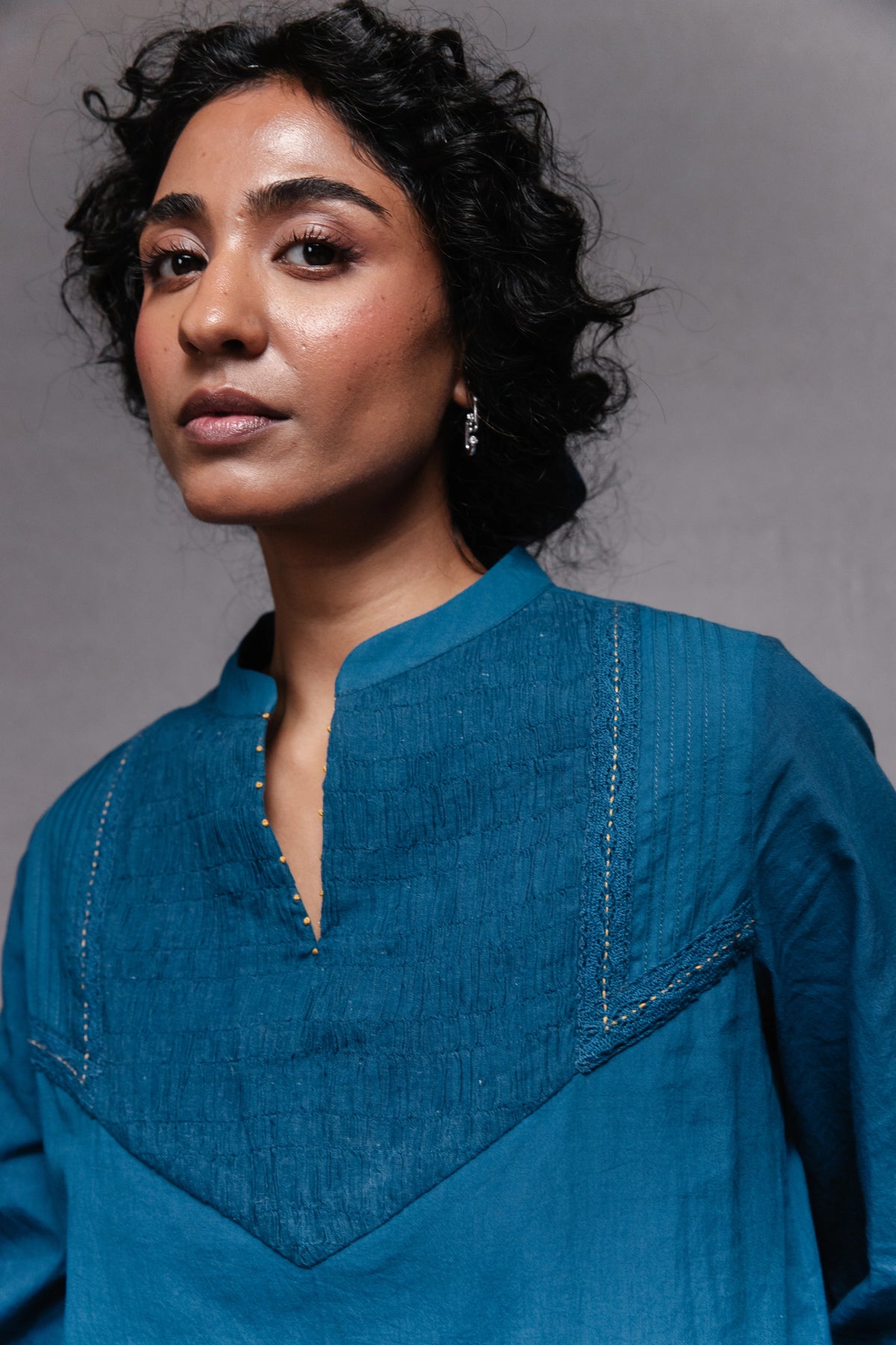 Terra top in blue