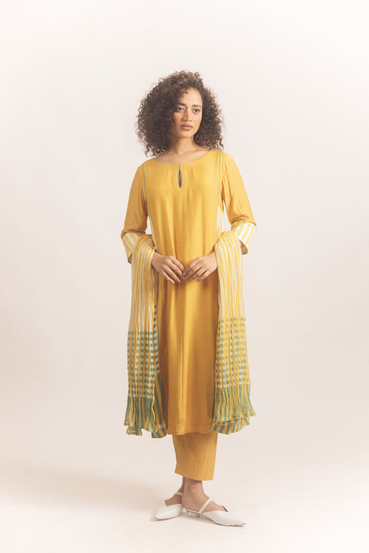 Sienna Kurta set Yellow