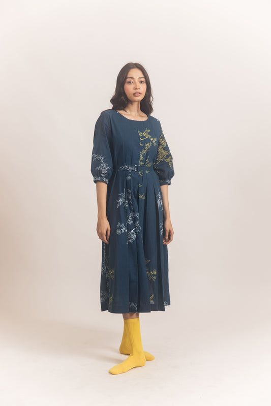 Aster dress Blue