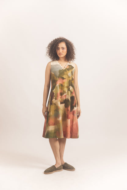 Lea Scallop dress