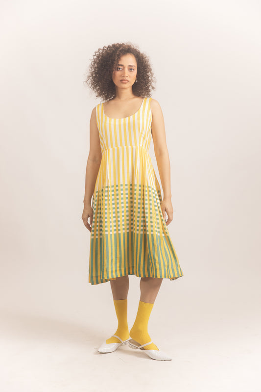 Aurora dress Yellow